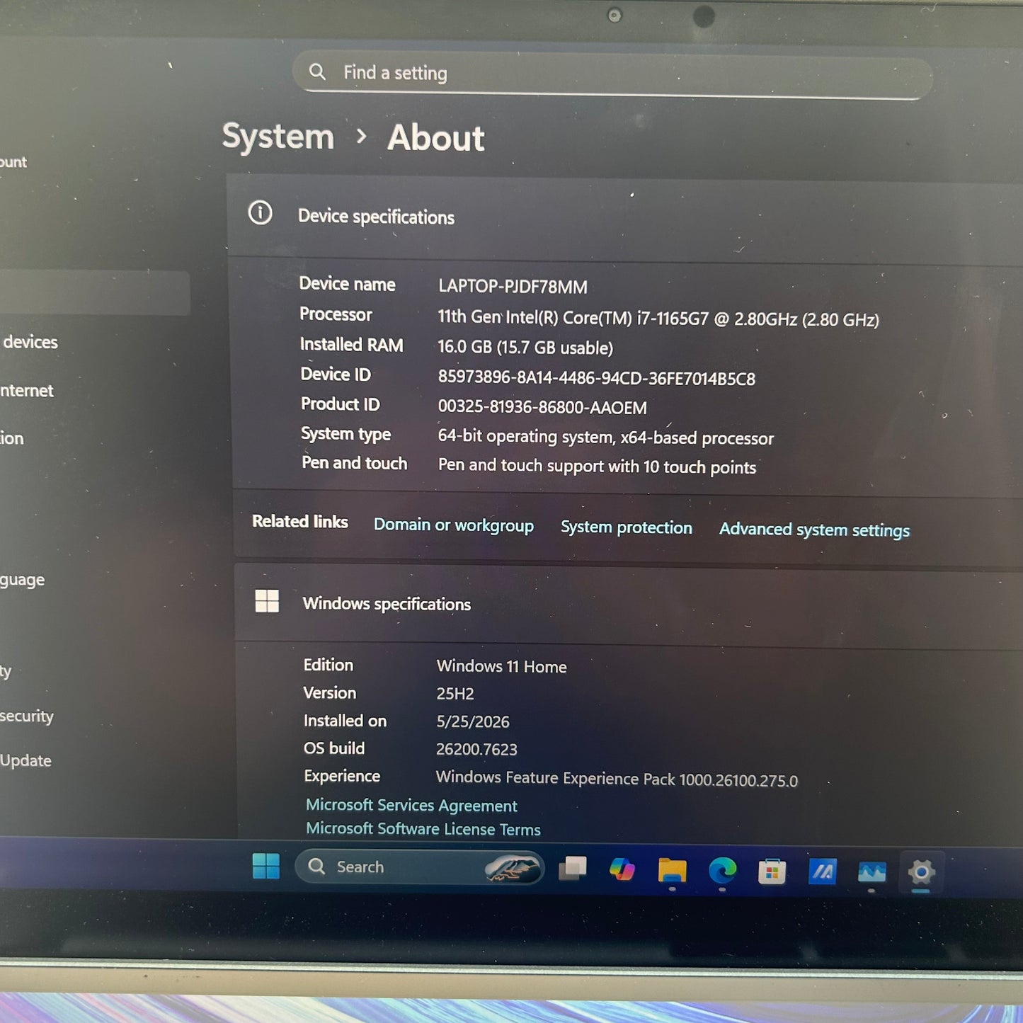 Asus Zenbook Duo 14 14" i7-1165G7 16GB RAM 500GB SSD Intel Iris Xe Graphics