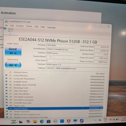 Dell XPS 9315 13.4" i7-1250U 1.1GHz 16GB RAM 512GB SSD