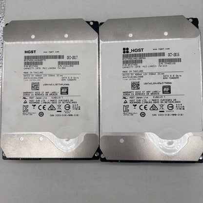 HGST 3.5" 0F27452LHA3840P7C 10TB eSATA III 6Gbps HDD 0F27452