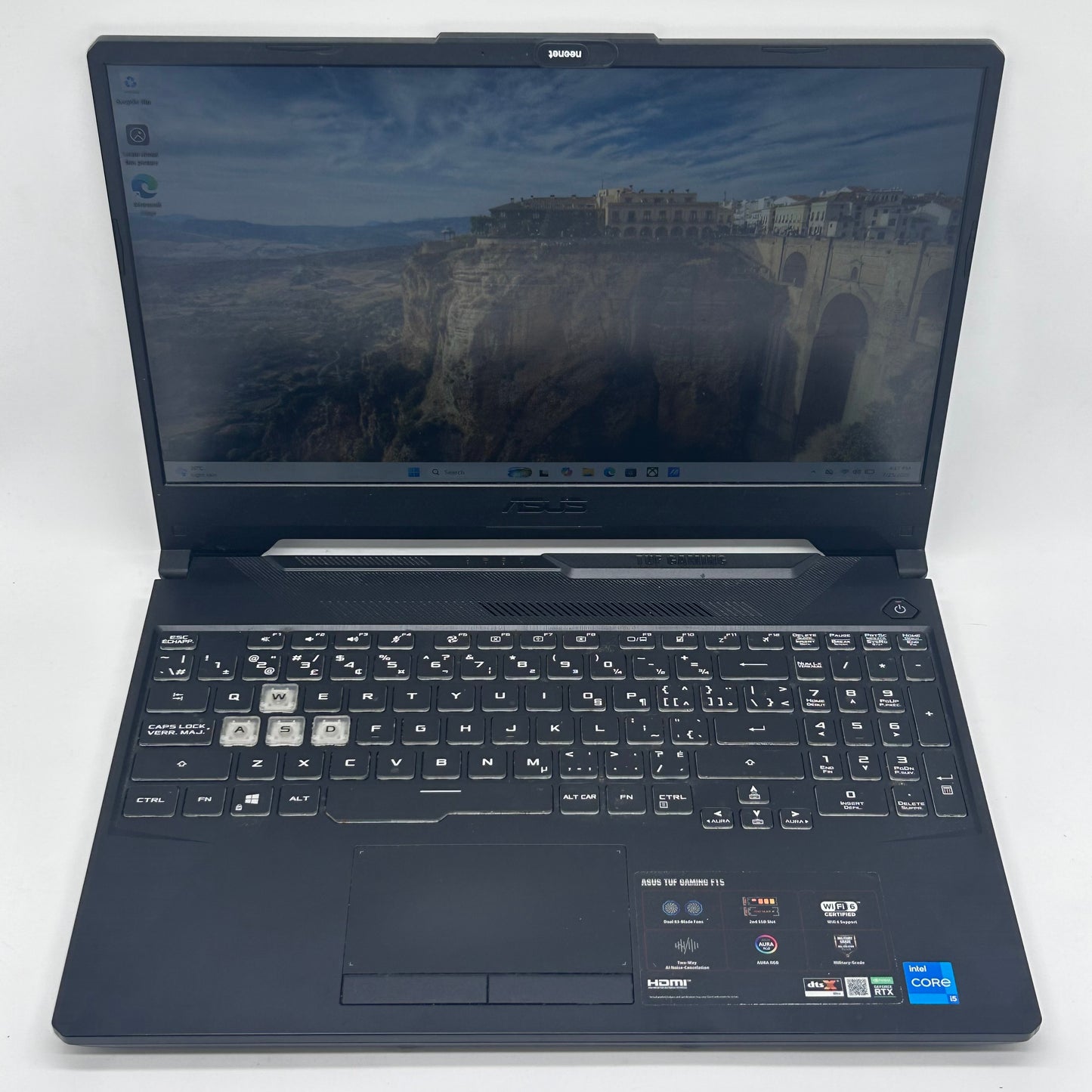 Asus TUF F15 FX506H15.6" i5-11400H 2.7GHz 8GB RAM 512GB SSD 1TB SSD 