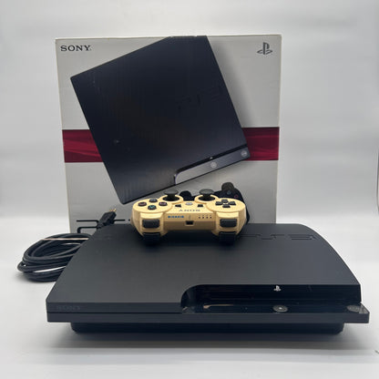 Sony PlayStation 3 Slim PS3 120GB Black Console Gaming System CECH-2001A