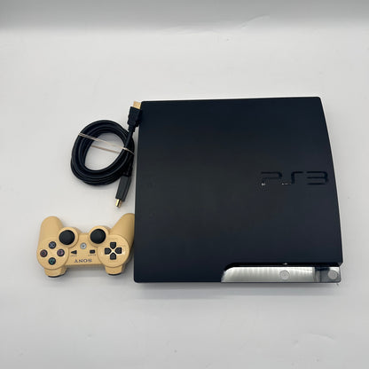 Sony PlayStation 3 Slim PS3 120GB Black Console Gaming System CECH-2001A