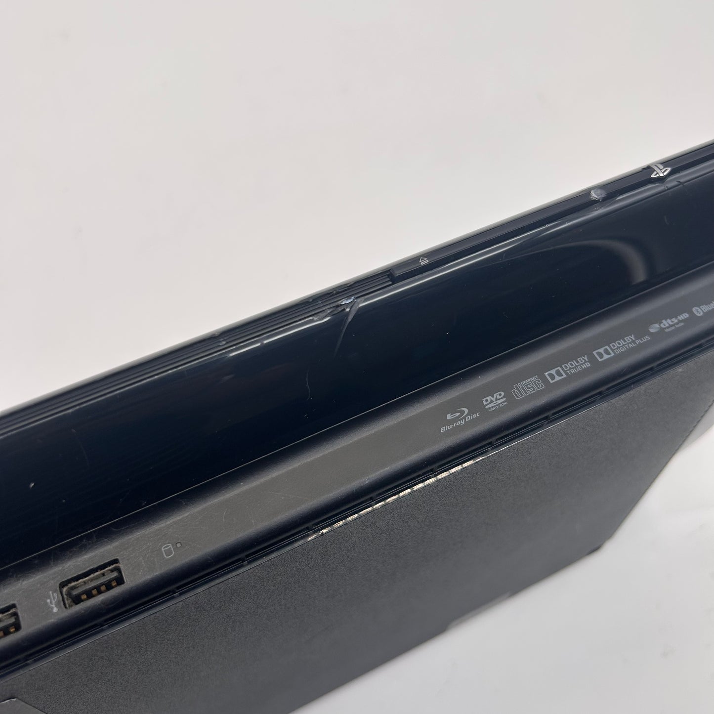 Sony PlayStation 3 Super Slim PS3 500GB Black Console Gaming System CECH-4201C