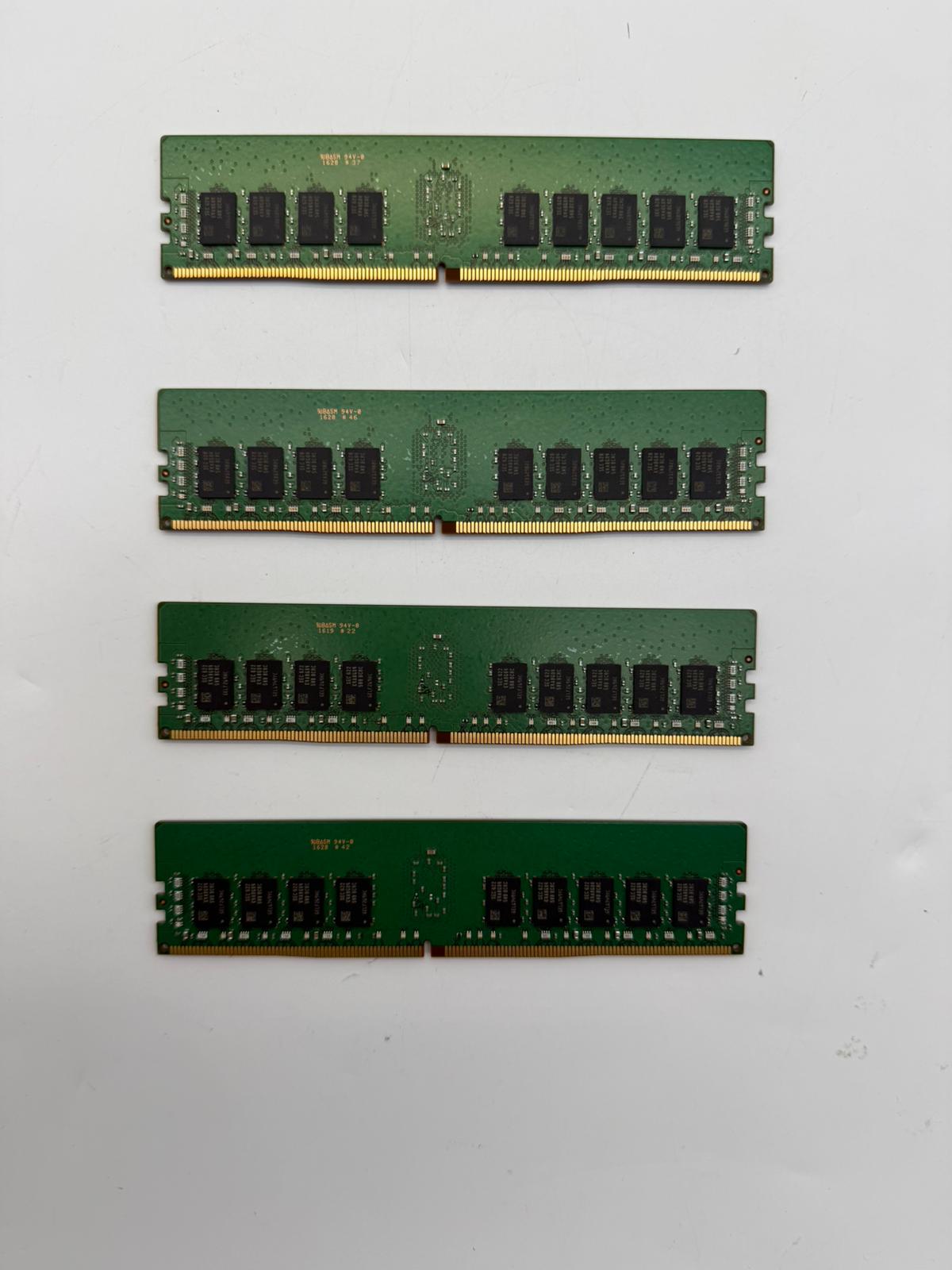 Samsung Server Memory 4X 16GB (1x16GB) RAM DDR4 2400MHz M393A2K40BB1-CRC0Q